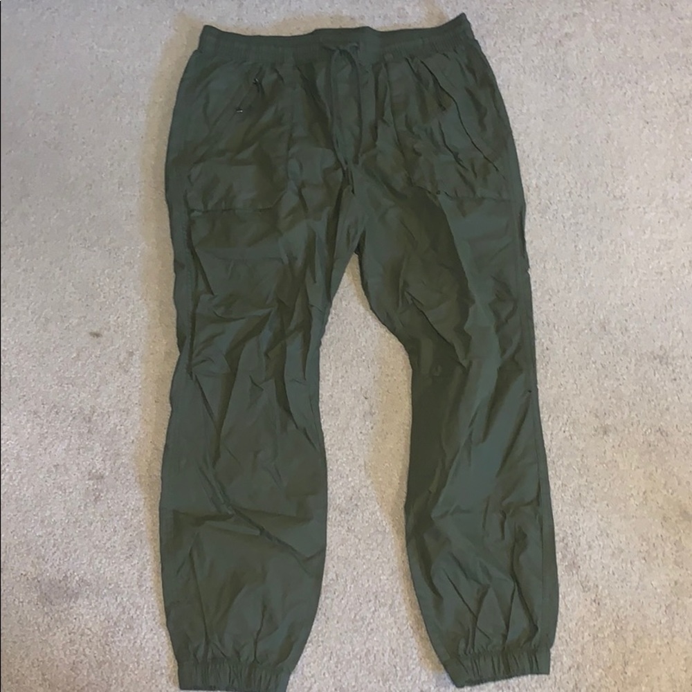 Olive Green Cargo Pants